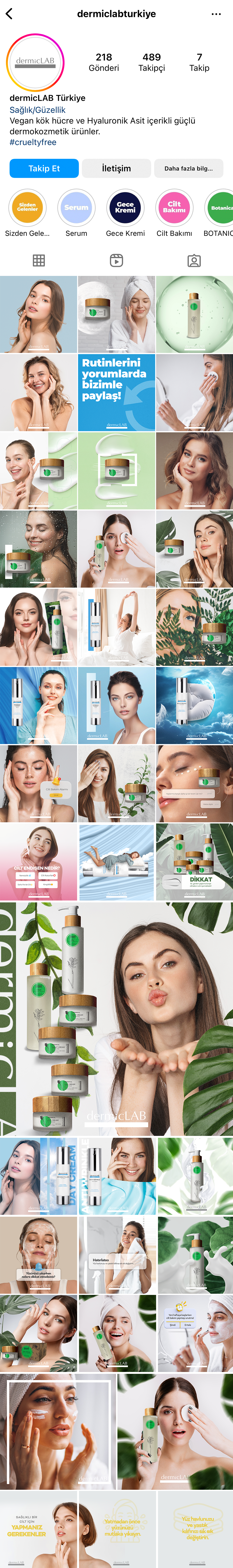 Dermiclab Türkiye Instagram