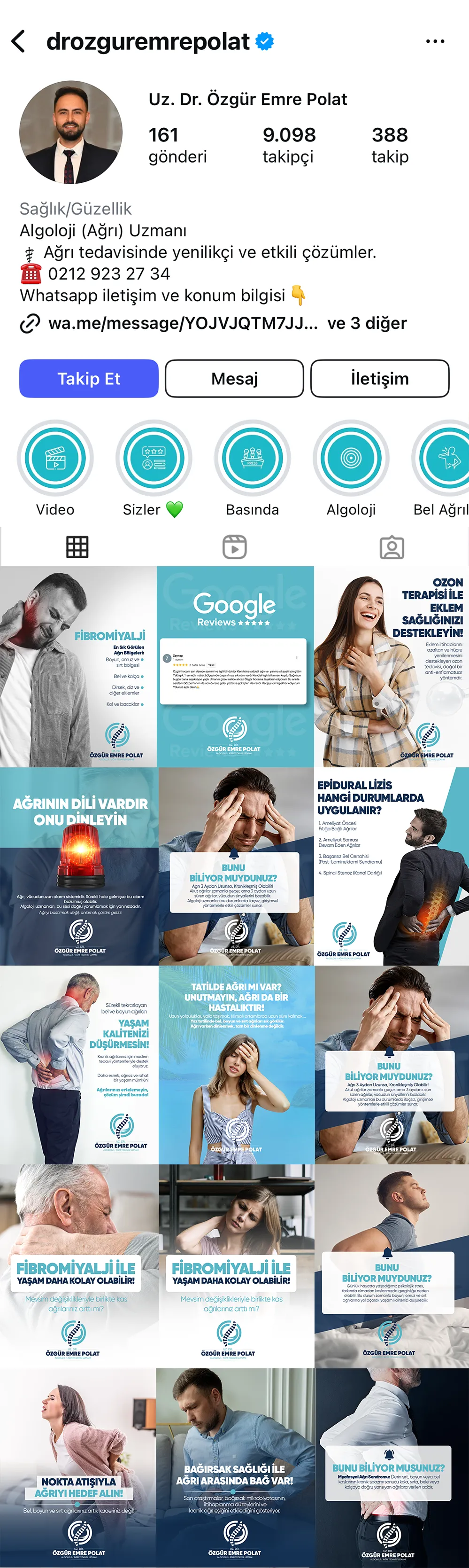 Dr. Özgür Emre Polat Instagram